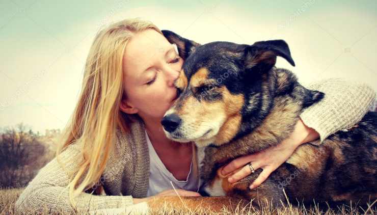 Baciare il proprio cane è pericoloso